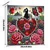 (Pre-Framed)Love-Special Shape Diamond Painting Kit(25x25cm)