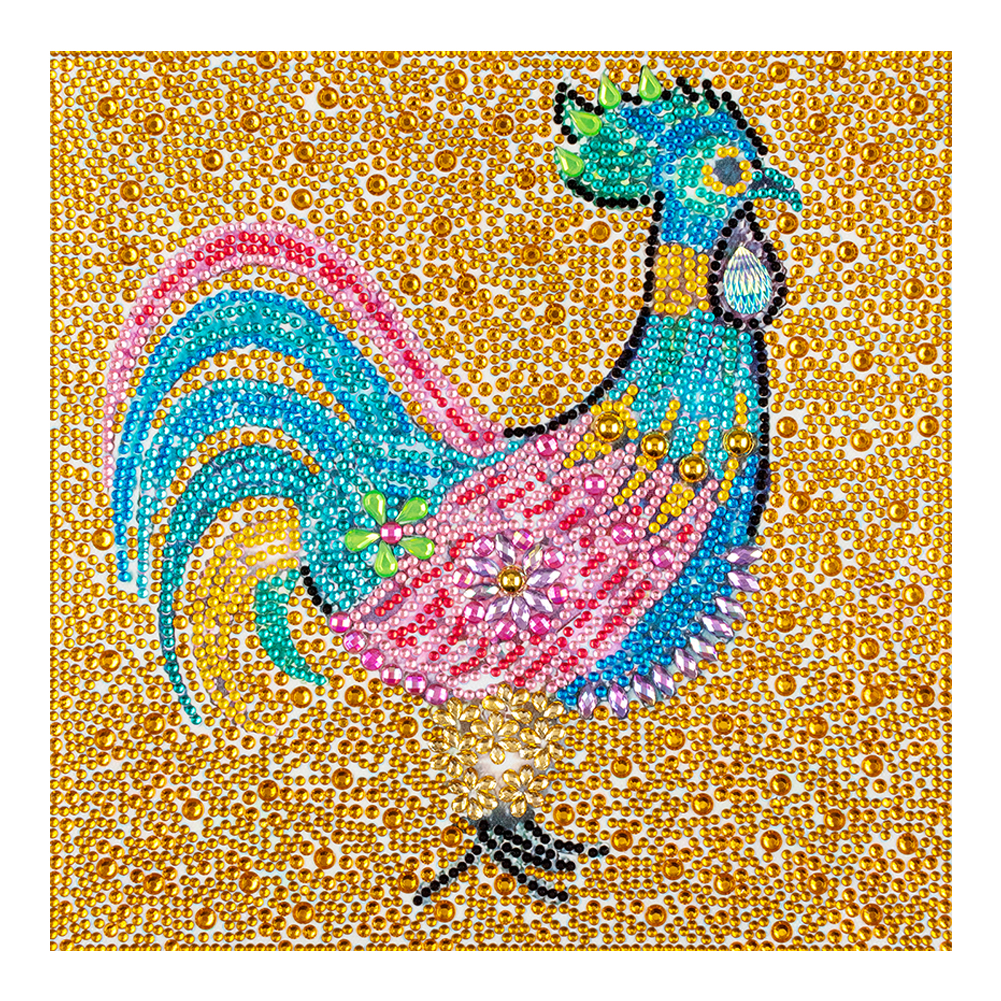 

Chicken - Crystal Special Shaped Diamond Painting - 30*30CM, 501 Original