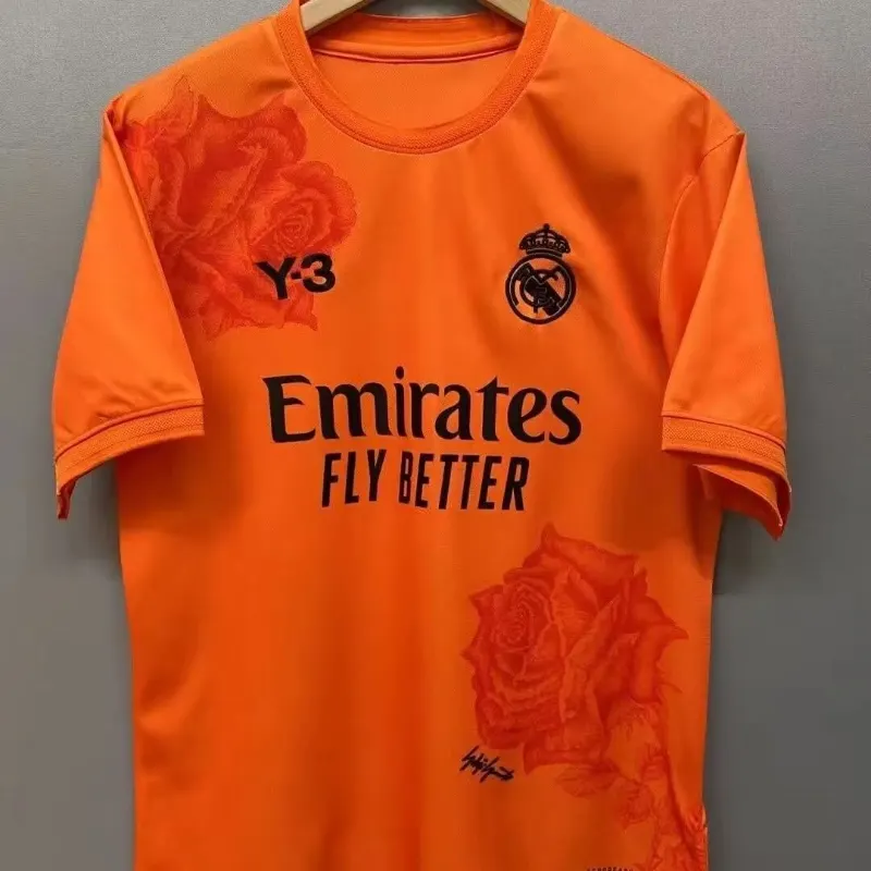 24/25 Real Madrid Orange Special Edition Soccer Jersey