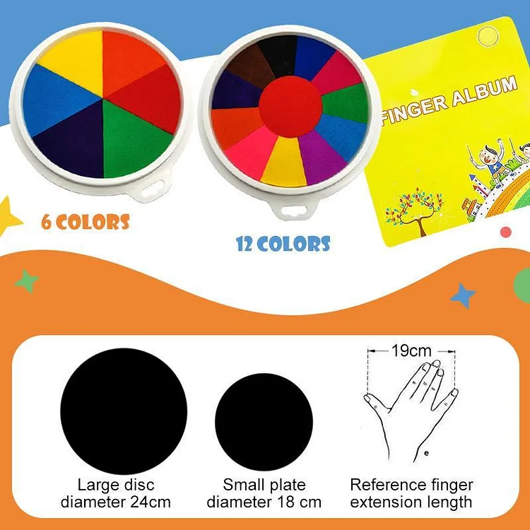 ✨Christmas and Children\'s Day Hot Sale✨Funny Finger Painting Kit