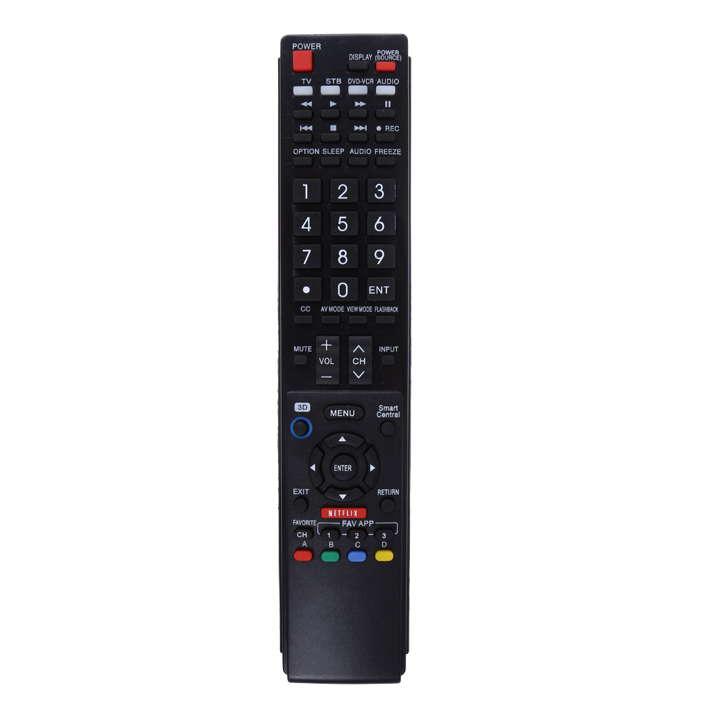 

Remote Control GB118WJSA for SHARP AQUOS TV GB005WJSA GA890WJSA GB004WJSA, 501 Original