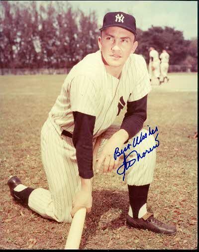 Irv Noren Yankees Autograph 8x10 Photo Poster painting Signed Jsa