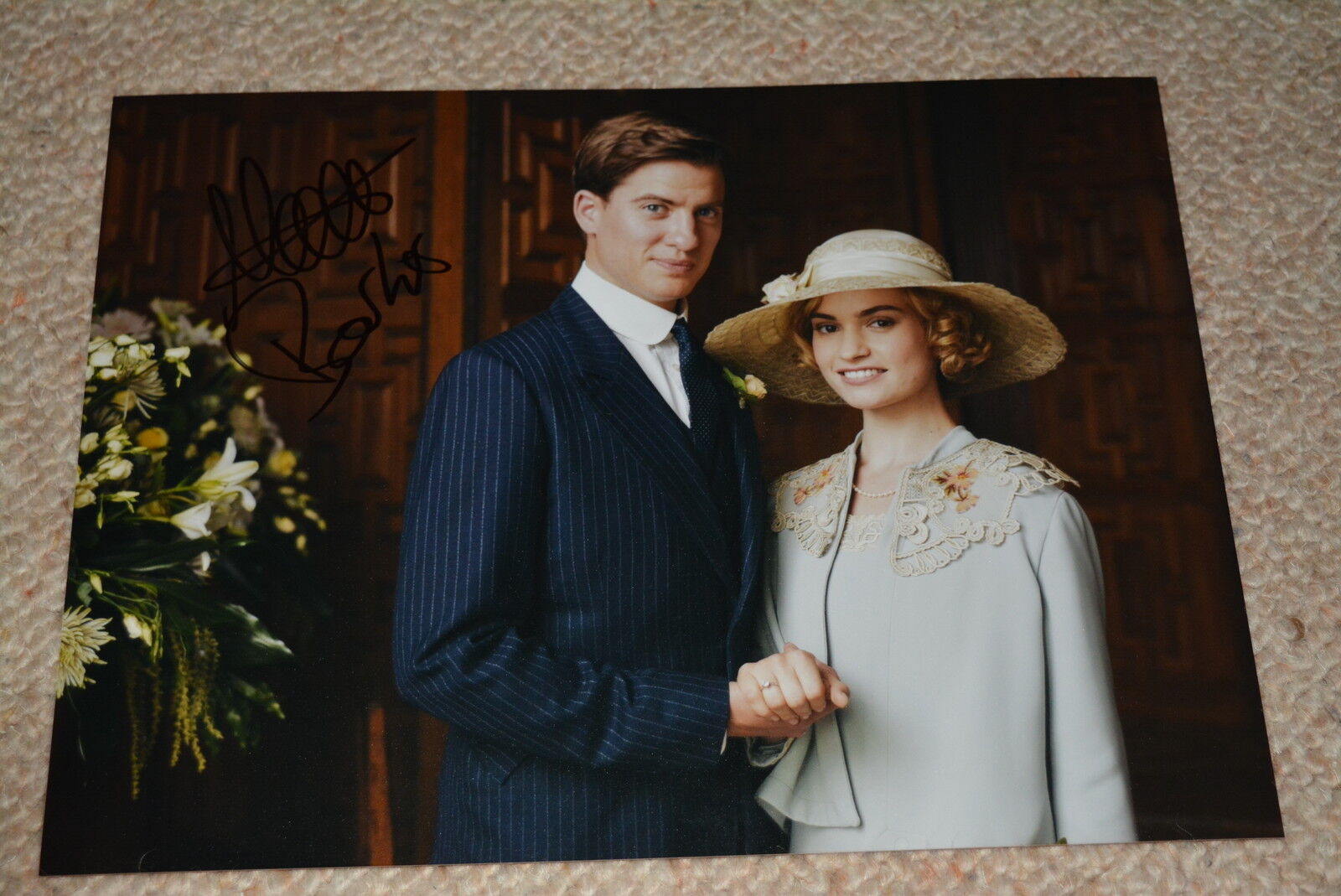 MATT BARBER signed autograph In Person 8x10 (20x25 cm) DOWNTON ABBEY