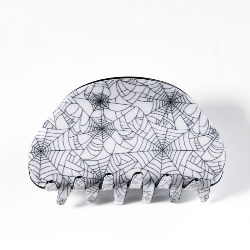 Halloween Minimalist Women’s Pumpkin Lattice Spider PVC Hair Claws