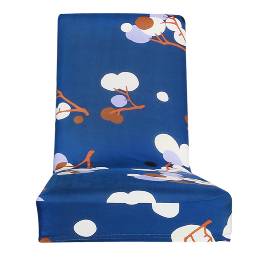 

1pc Branch Printed Stretch Chair Cover Banquet Hotel Elastic Seat Covers, 501 Original