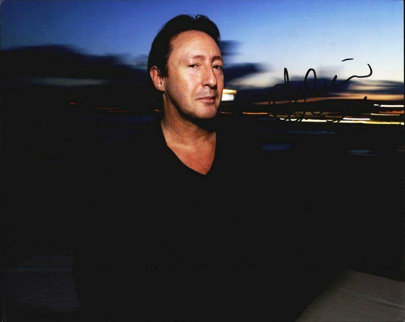 Julian Lennon authentic signed celebrity 8x10 Photo Poster painting W/Cert Autographed D1