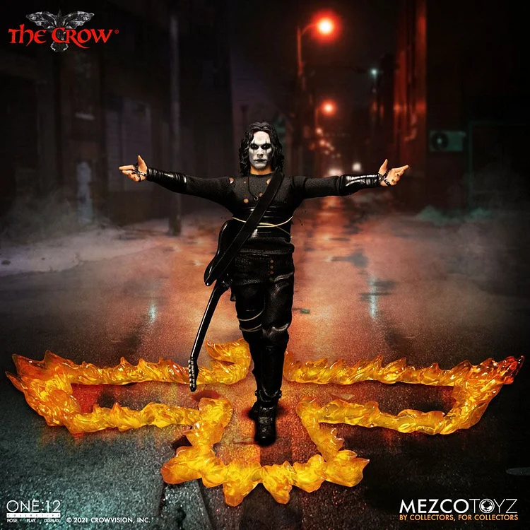 Pre-order MEZCO The Crow Figura 1/12 Action Figure Eric Draven 17 cm