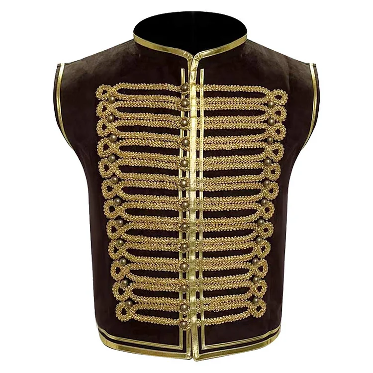 Movie Furiosa: A Mad Max Saga (2024) Dr. Dementus Brown Desert Vest Outfits Cosplay Costume Halloween Carnival Suit