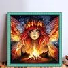 Butterfly Fairy-11CT Stamped Cross Stitch 50*50cm/19.69*19.69in tapestrymarket