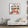 Christmas Shop-18CT Counted Cross Stitch 35*35cm/13.78*13.78in
