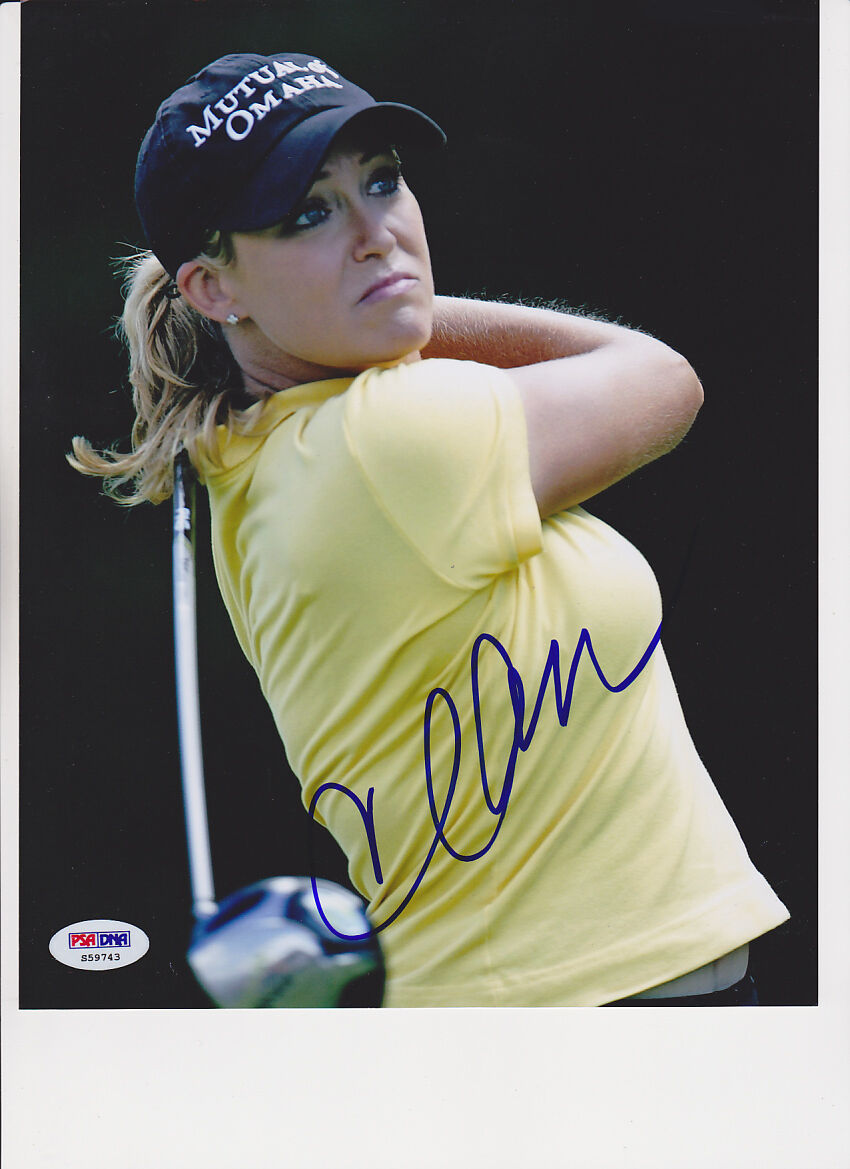 Cristie Kerr SIGNED 8x10 Photo Poster painting *RARE* Golf PSA/DNA AUTOGRAPHED