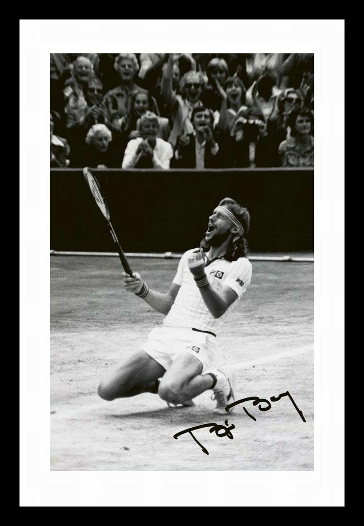 Bjorn Borg Autograph Signed & Framed Photo Poster painting