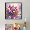 Fantasy Flowers-11CT Stamped Cross Stitch 40*40cm/15.75*15.75in tapestrymarket