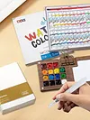 Pocket Artist Watercolor Travel Set Mini Watercolor Paint Set for Travel Drawing