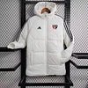 2024/2025 S&atilde;o Paulo White Soccer Long Cotton jacket 1:1 Thai Quality