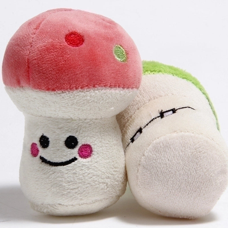 Cute Fruit Rainbow Bone Dogs Supplies Pets Plush Toys