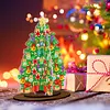Diamond Painting Double Sided 3D Gift Christmas Tree Tabletop Ornaments Kits