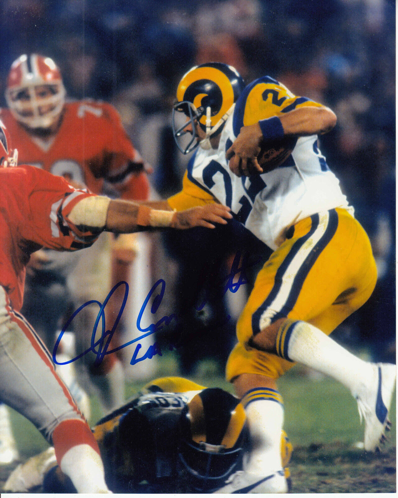 John Cappelletti #0 8x10 Photo Poster painting Signed w/COA L.A. Rams 031019