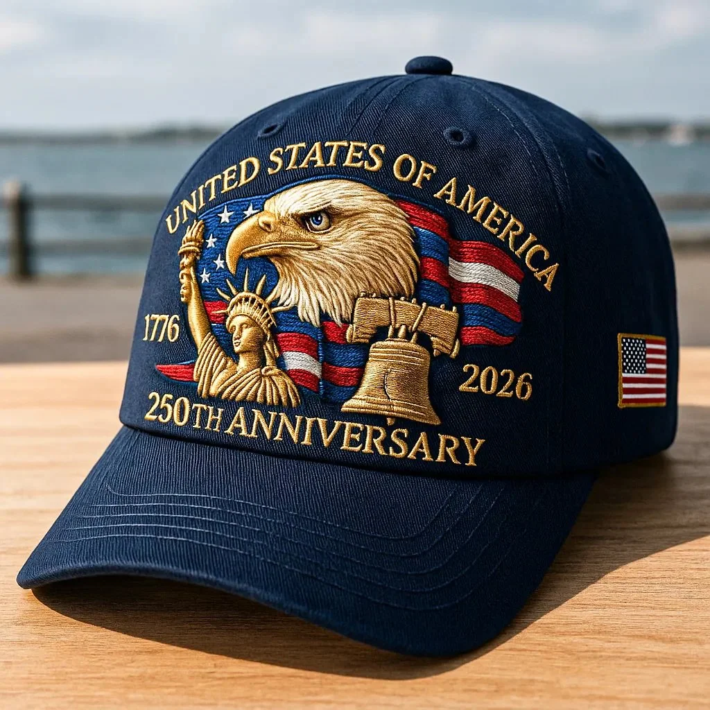 Eagle & Liberty &ndash; United States 250th Anniversary Hat