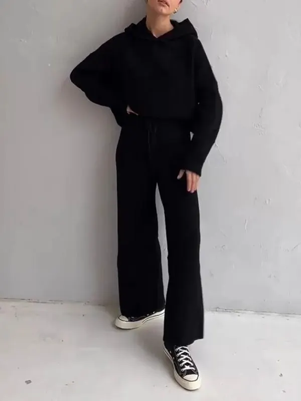 Autumn/Winter Product Women's Standing Neck Hooded Long Sleeve Side Short Cotton Coat Jacket