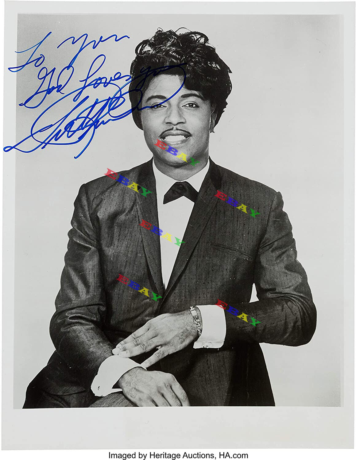 Little Richard legendary singer Autographed signed 8x10 Photo Poster painting Reprint