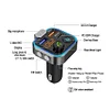 FM Transmitter Bluetooth-Compatible 5.0 PD 20W QC3.0 Hands-Free MP3 Player Radio
