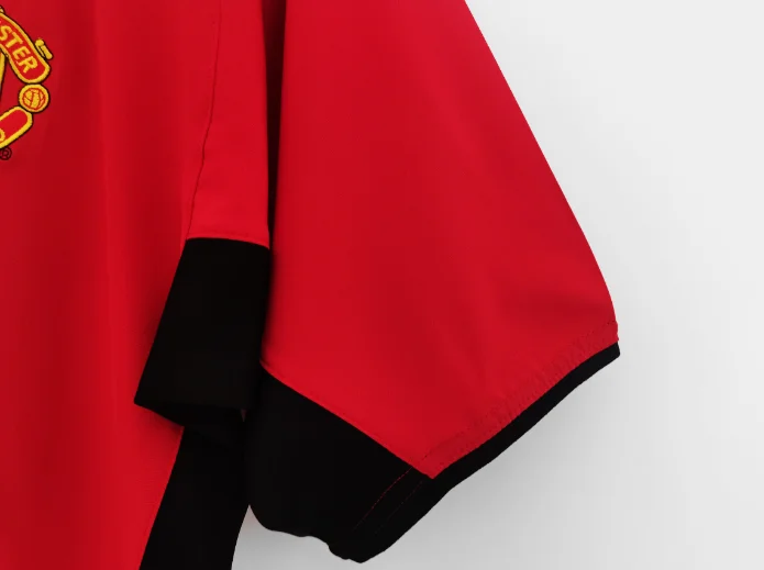 Retro 02/04 Manchester United Home Football T-Shirt Thai Quality