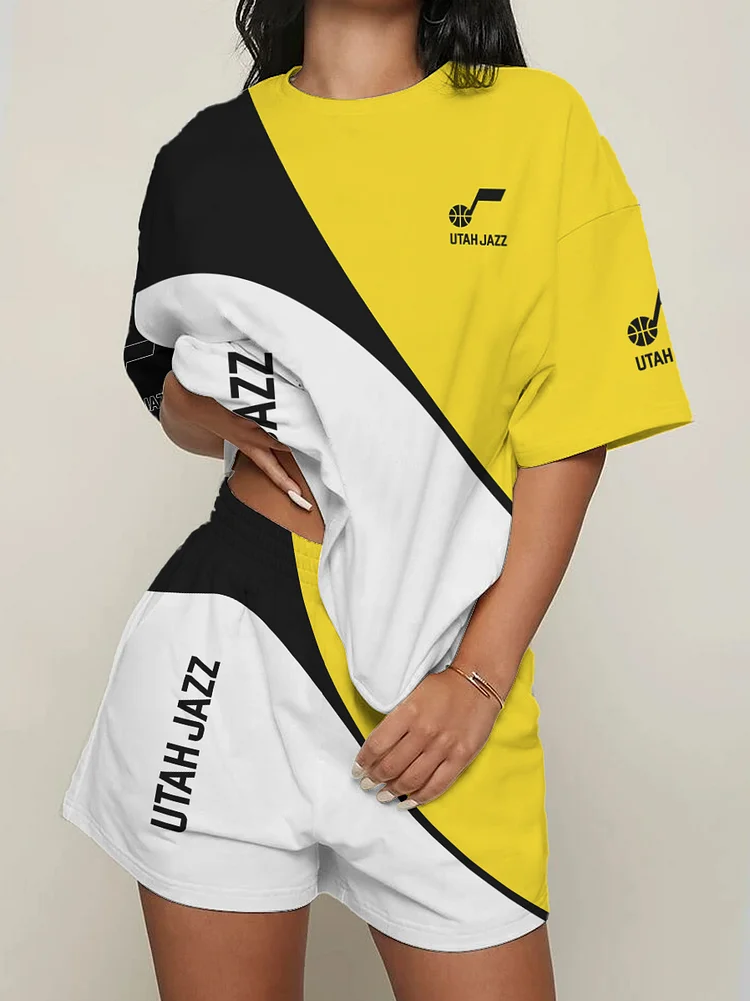 Utah Jazz  Limited Edition Top And Shorts Two-Piece Suits