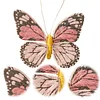 DIY Embroidered Butterfly Brooch Embroidery Butterfly Lapel Pin Clothes Decoration for Backpack Pants T-Shirt Jacket Bags Dress Jeans