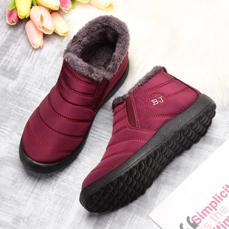 Men's sneakers Winter Men Casual Shoes Male Warm Winter Shoes For Men Loafers Unisex Sneakers Winter Fur Short Shoes Man loafers