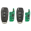 Keyless Entry Remote Flip Key Fob Replacement Compatible for Ford Mondeo Escort