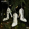 Lovely Christmas's Tree White Hanging Decors