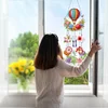 Diamond Art Sun Catcher Double Sided Diamond Painting Wind Chimes for Wall Decor Kit
