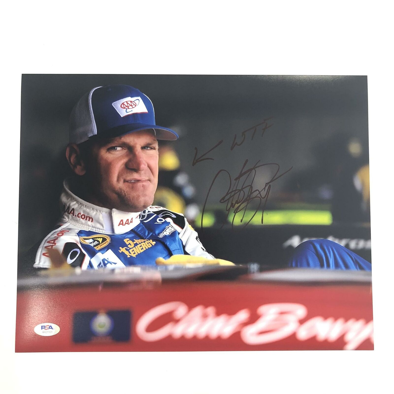 Clint Bowyer signed 11x14 Photo Poster painting PSA/DNA Autographed