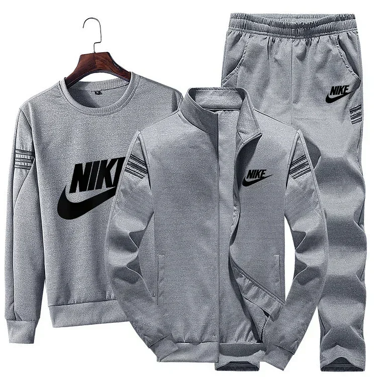 Męski, trzyczęściowy, sportowy kombinezon na jesień i zimę firmy Nike