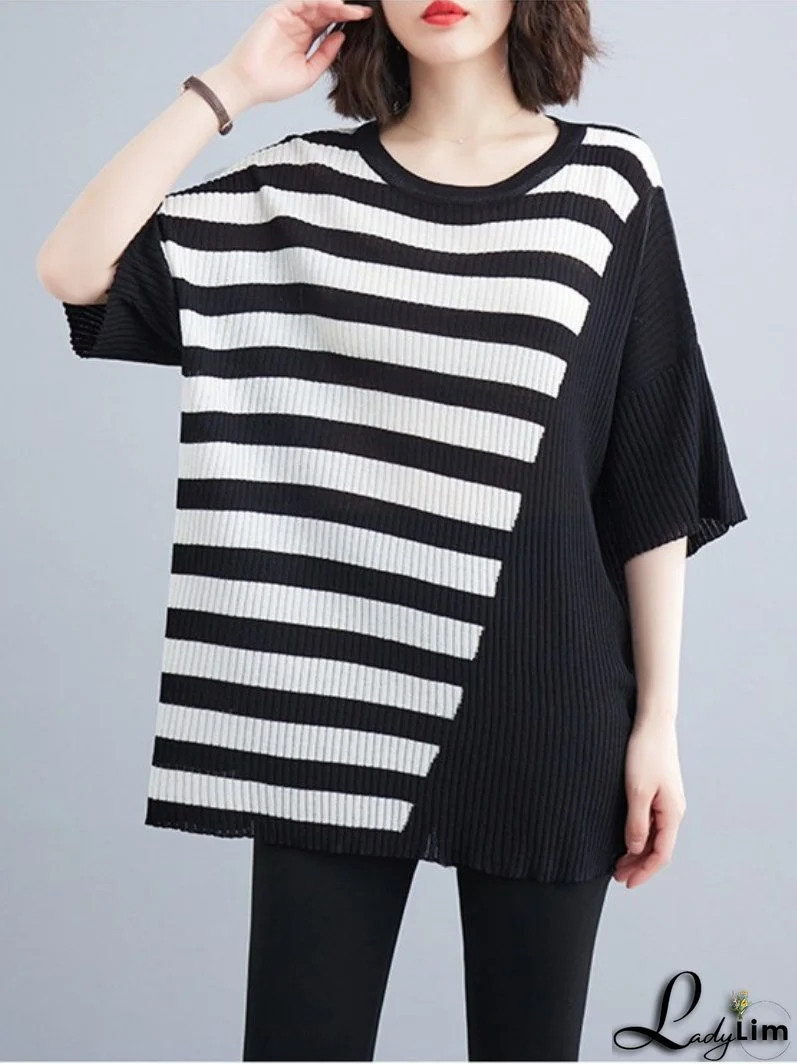 Love Is Here Round Neck Loose Top