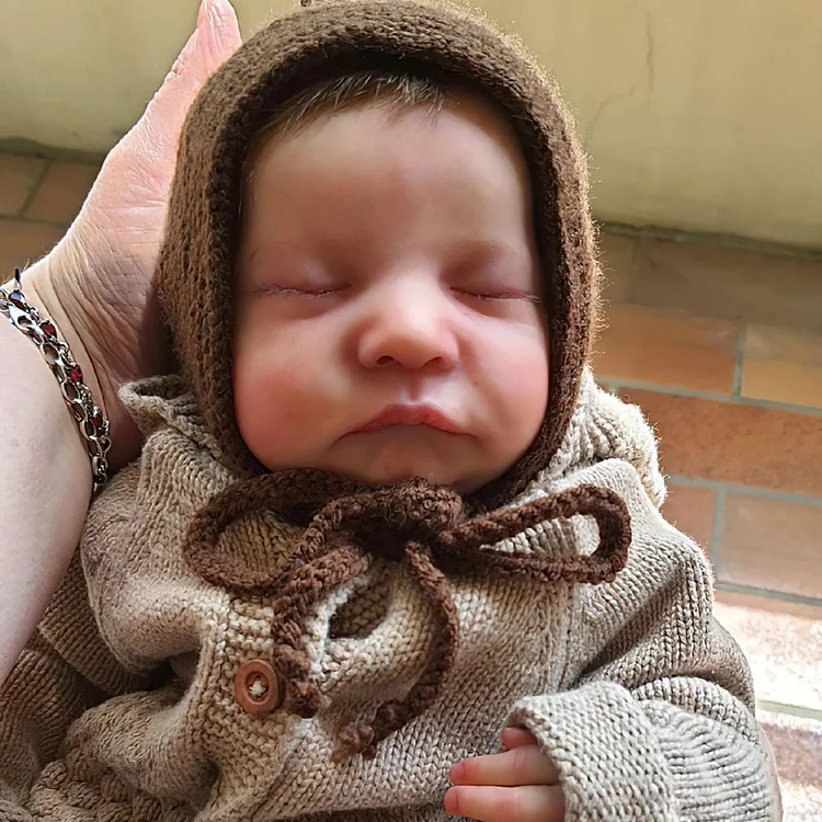 [New Series]12'' Realistic Sweet Reborn Baby Girl Full Silicone Doll Named Bryce：Realistic Reborn Baby Dolls By Rsgdolls®