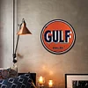 Gulf - Round Metal Tin Signs(12*12Inch) - Garage
