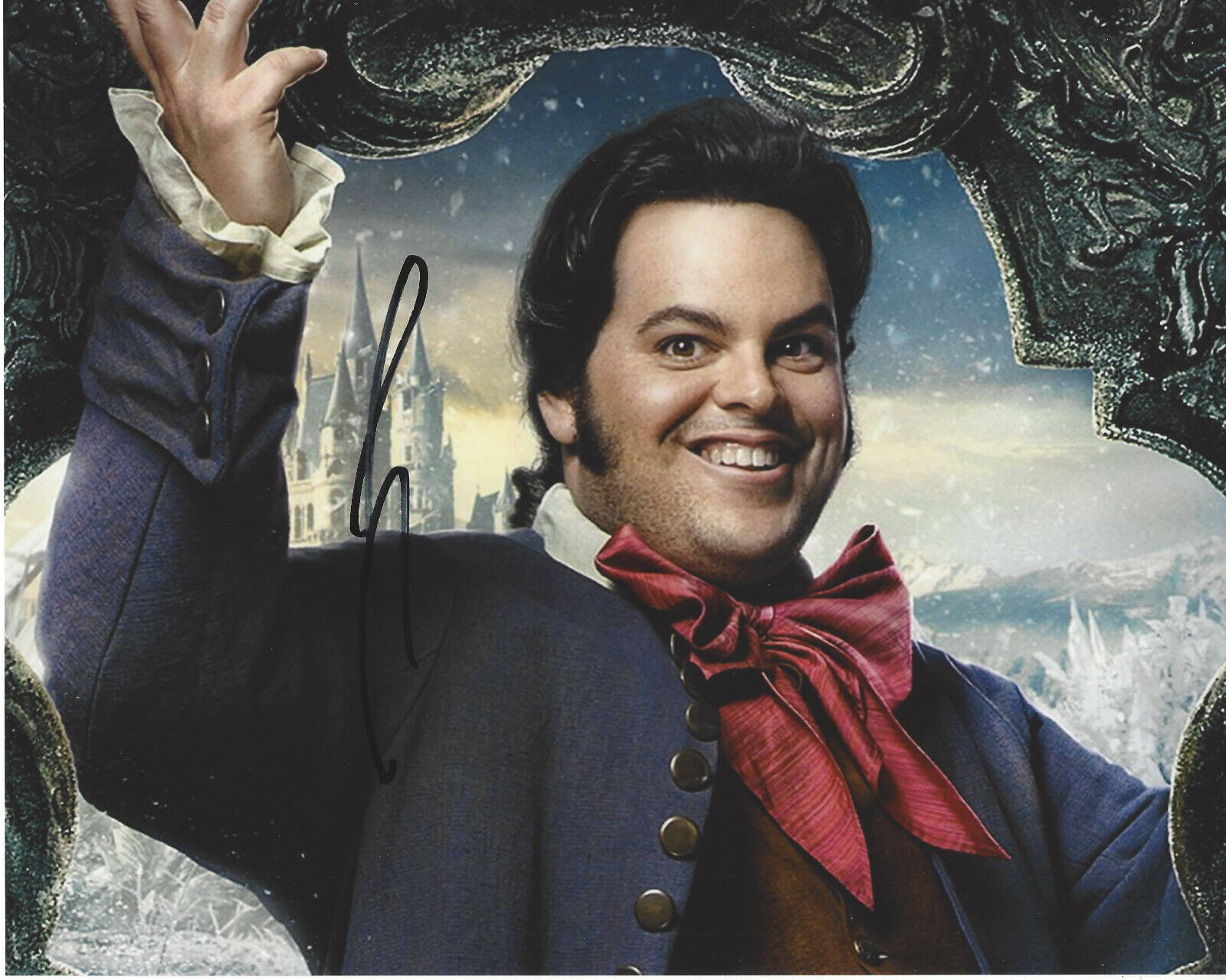 JOSH GAD SIGNED AUTHENTIC 'BEAUTY AND THE BEAST' 8X10 Photo Poster painting B w/COA ACTOR FROZEN