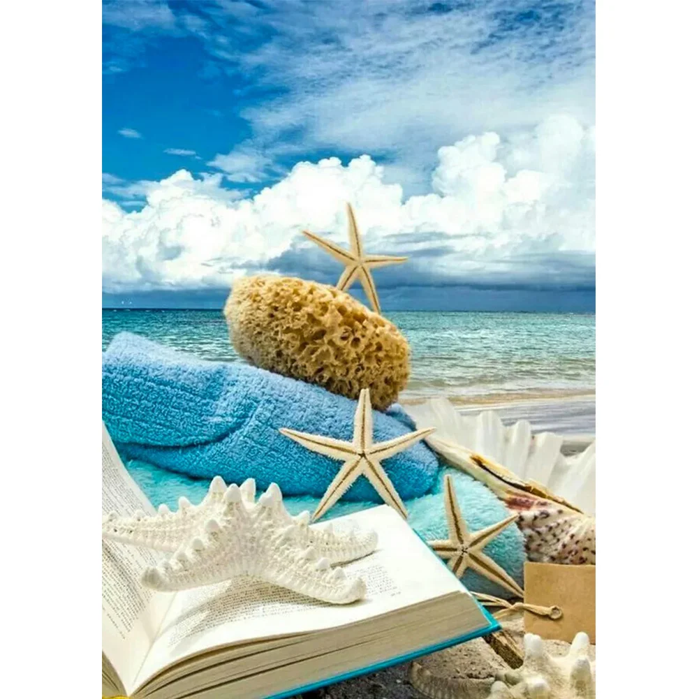 Diamond Painting - Full Round/Square Drill - Beach Happy Hour(30*40 - 50*60cm)