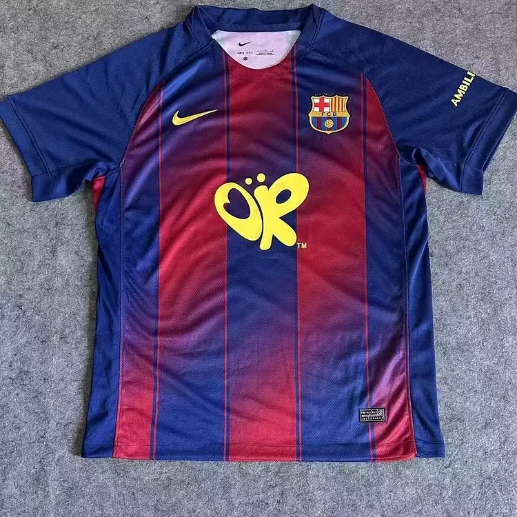 2025-26 FC Barcelona x Olivia Rodrigo Collaboration Football Jersey &mdash; New Campaign Edition (1:1 Thai Quality)