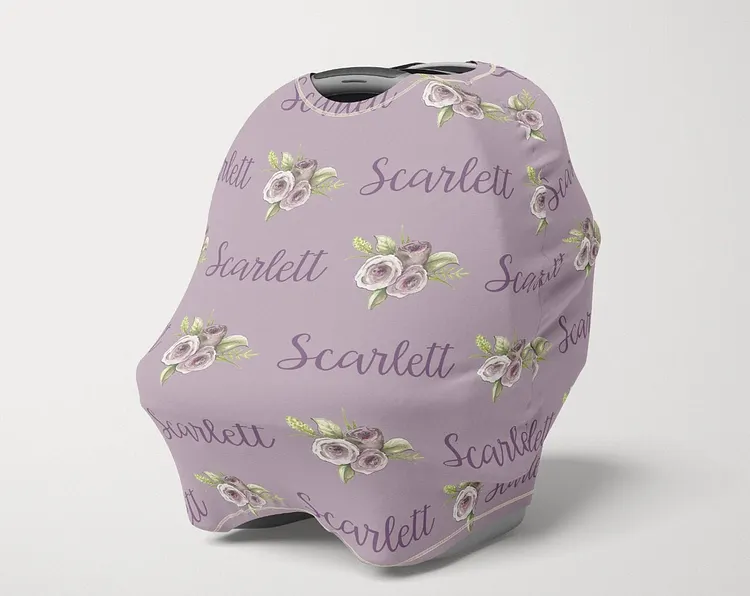 Personalized Baby Car Seat Canopy| Canopyl77