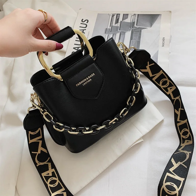 2021 Luxury Women's PU Leather Small Crossbody Bags with Short Handle Shoulder Purses and Handbag Casual Fashion Classic