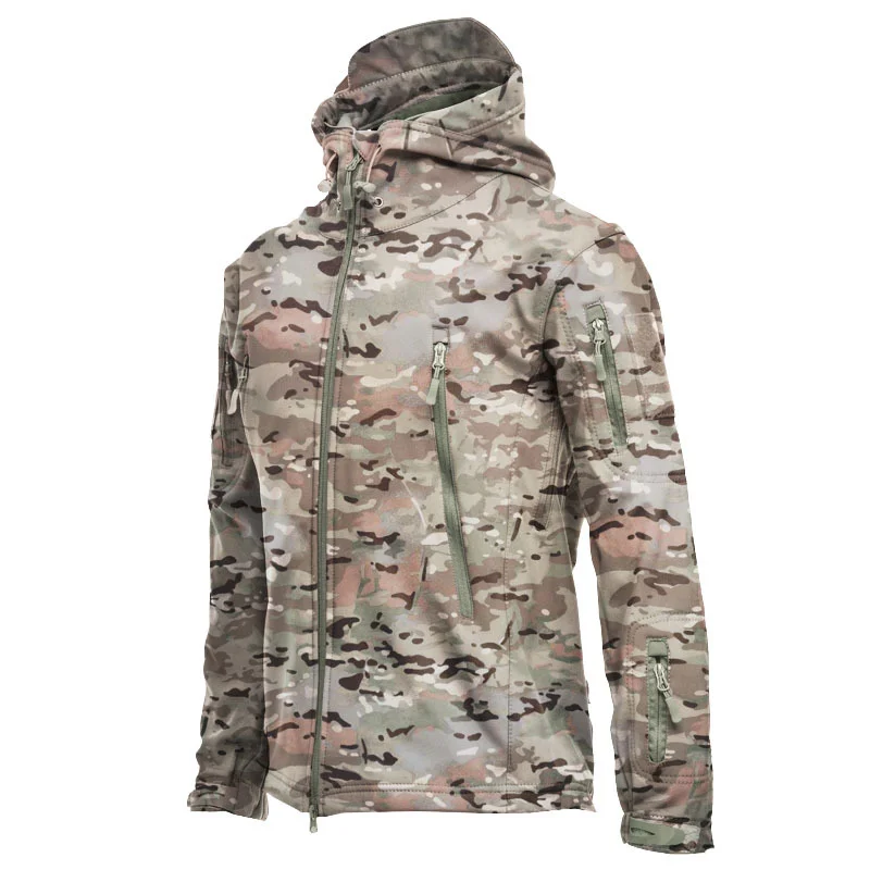 PASUXI Winter Jacket Men High Quality Custom Waterproof Outdoor Jackets Hiking Windproof Plus Size Men's Jackets