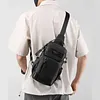 Men Casual Chest Bag Multi Pocket Multifunction Waist Bag Waterproof Commute Bag
