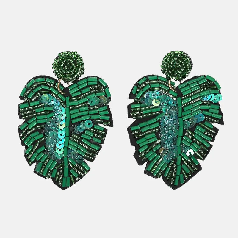 Dvacaman 2020 New Fashion Irregular Ceramic Pendant Earrings Women Vintage Handmade Resin/Wood/Metal Long Drop Earrings Jewelry
