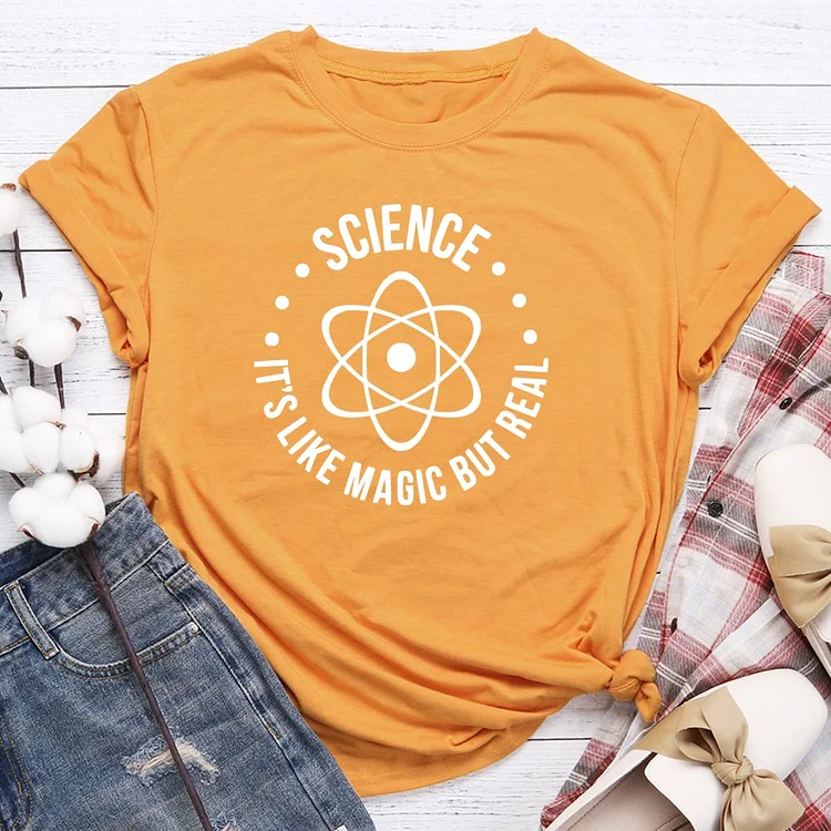 Science it's like magic but real T-Shirt Tee -07128
