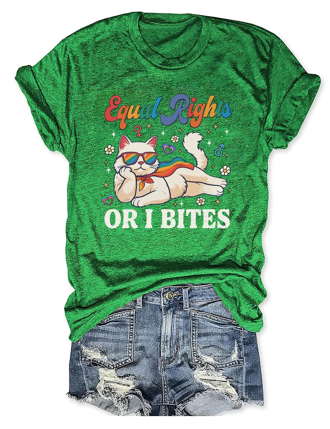 Equal Rights Or I Bites T-shirt
