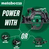 Metabo HPT 36V MultiVolt 7-1/4 Inch Rear Handle Circular Saw, Lightweight Design, Up to 500 2x4 Cuts Per Charge, 53&deg; Adjustable Bevel Capacity, Lifetime Tool Body Warranty, C3607DWA