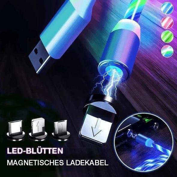 Magnetisches Ladekabel mit Fließendem LED Licht